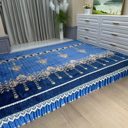 91家纺网 家纺一手货源 找家纺 （总）铭源榻榻米炕盖 新款牛奶绒防滑榻榻米炕盖