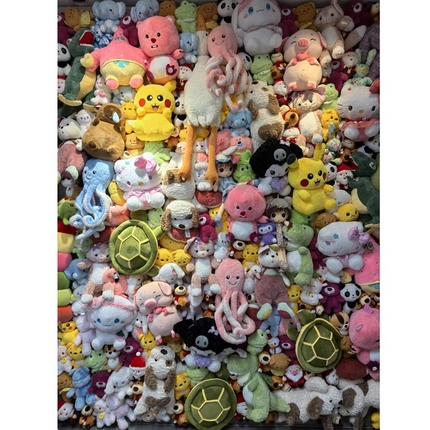 91家纺网 家纺一手货源 找家纺 慕绸家纺（原萌宝老粗布厂家） 2025新款直播间引流款福利款20cm左右玩偶 颜色随机20cm左右