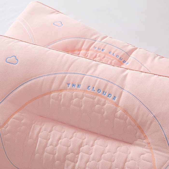 91家纺网 家纺一手货源 找家纺 佳尚枕芯 2025新款A类云感SPA枕芯酒店护颈枕头枕芯 云感SPA护颈枕-粉色