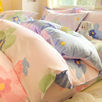 绵庭家纺 2024新款全棉印花四件套 云锦