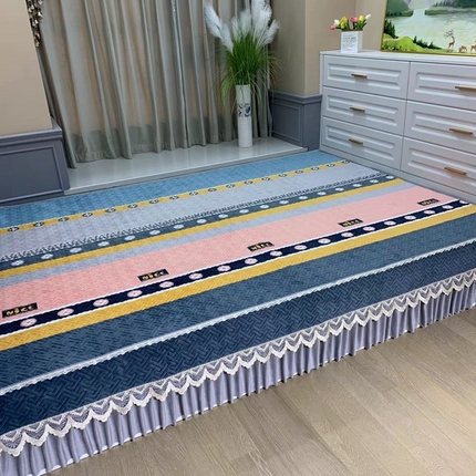 91家纺网 家纺一手货源 找家纺 （总）铭源榻榻米炕盖 新款牛奶绒防滑榻榻米炕盖