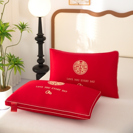 91家纺网 家纺一手货源 找家纺 （总）枕之坊 2025新款婚庆枕头枕芯