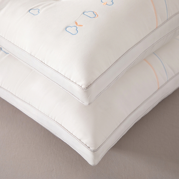 91家纺网 家纺一手货源 找家纺 佳尚枕芯 2025新款A类云感SPA枕芯酒店护颈枕头枕芯 云感SPA护颈枕-白色