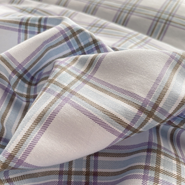 91家纺网 家纺一手货源 找家纺 绵庭家纺 2024新款全棉印花四件套 夏洛克 蓝