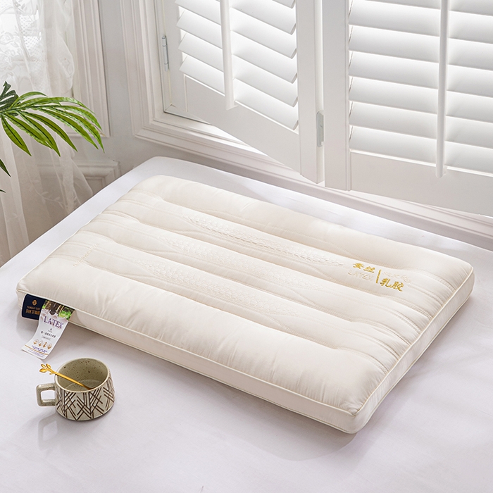 91家纺网 家纺一手货源 找家纺 （总）佳尚枕芯 2024新款蚕丝乳胶功能低枕枕头枕芯