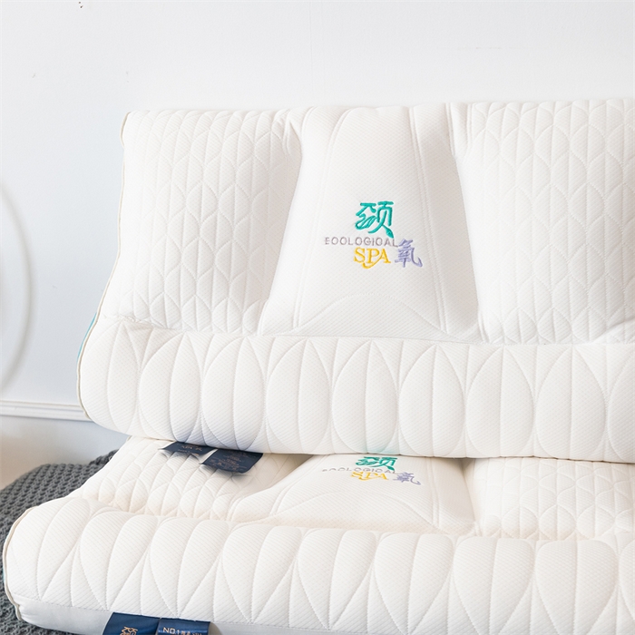 91家纺网 家纺一手货源 找家纺 （总）佳尚枕芯 2025新款反牵引颈氧SPA护颈助眠枕芯乳胶枕头枕芯