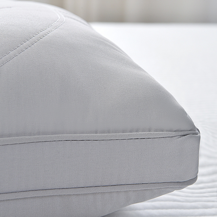 91家纺网 家纺一手货源 找家纺 佳尚枕芯 2024新款蚕丝乳胶护颈枕枕头枕芯 蚕丝乳胶枕灰色