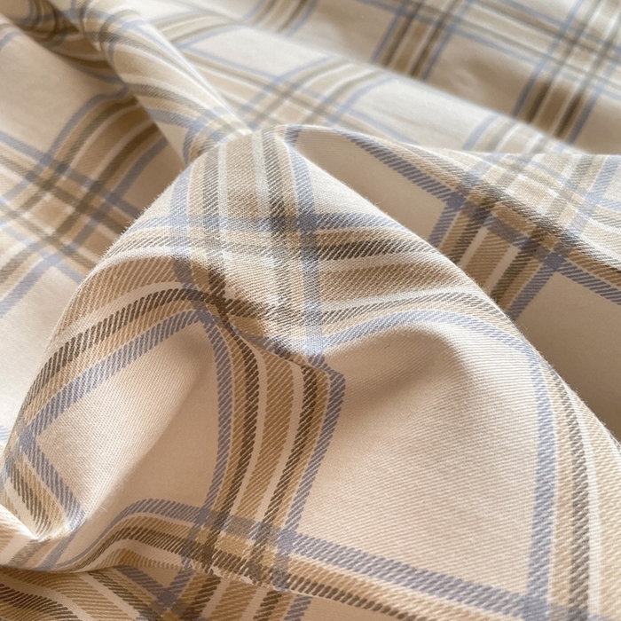 91家纺网 家纺一手货源 找家纺 绵庭家纺 2024新款全棉印花四件套 夏洛克咖