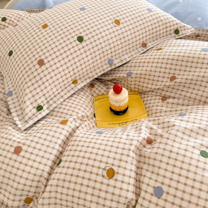 91家纺网 家纺一手货源 找家纺 绵庭家纺 2025新款全棉印花四件套系列 原点