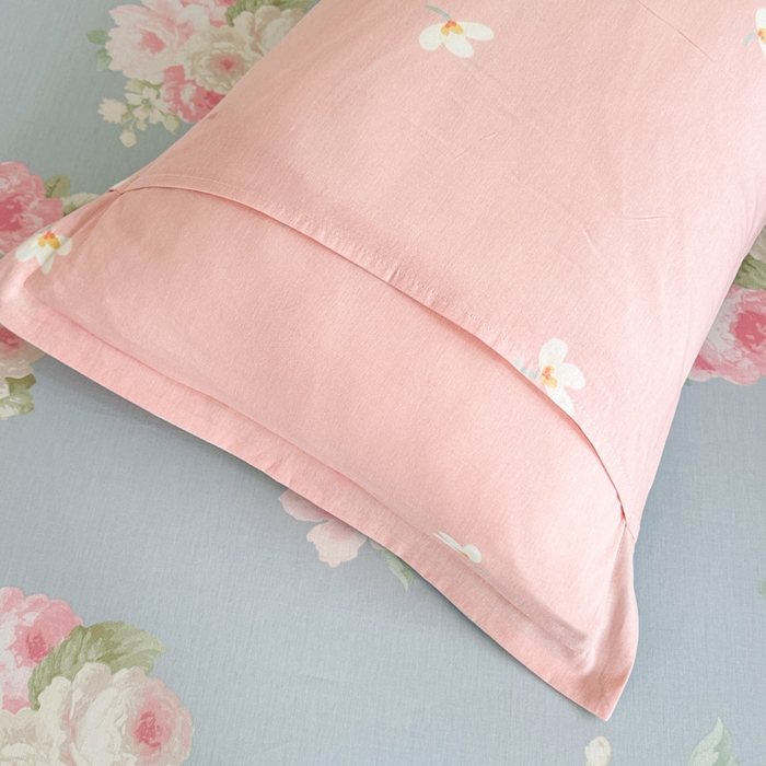 91家纺网 家纺一手货源 找家纺 绵庭家纺 2025新款全棉印花单枕套系列 灿烂时光