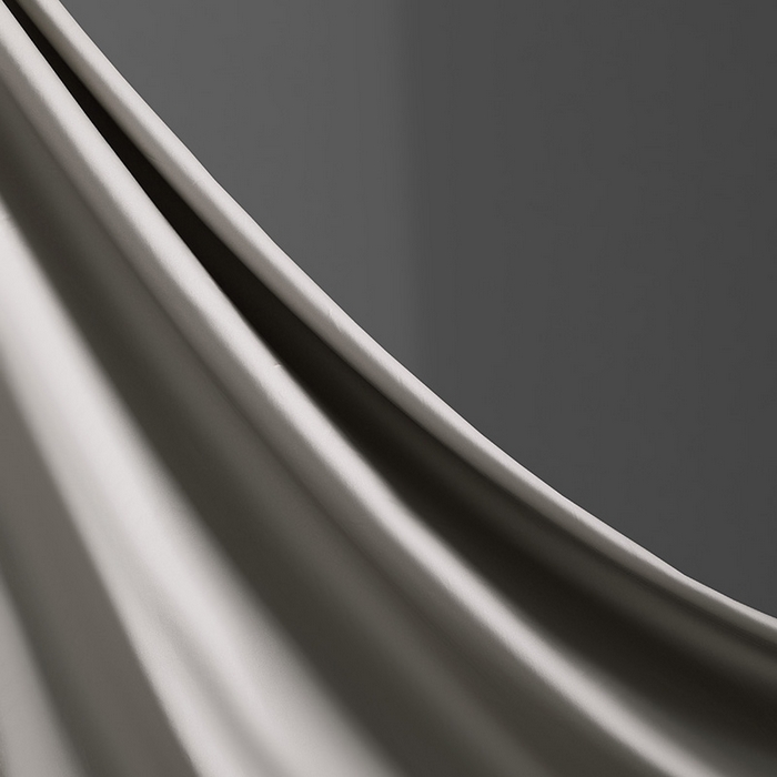 91家纺网 家纺一手货源 找家纺 轩和家居 2024新款A类70支长绒棉床笠 锦缎灰