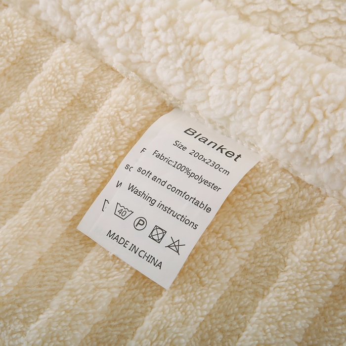 91家纺网 家纺一手货源 找家纺 （总）巴木赫 2024新款舒棉绒点点塔芙绒双层羊羔绒毯