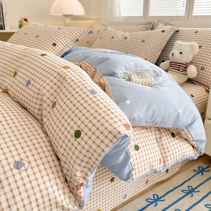 绵庭家纺 2025新款全棉印花四件套系列 原点