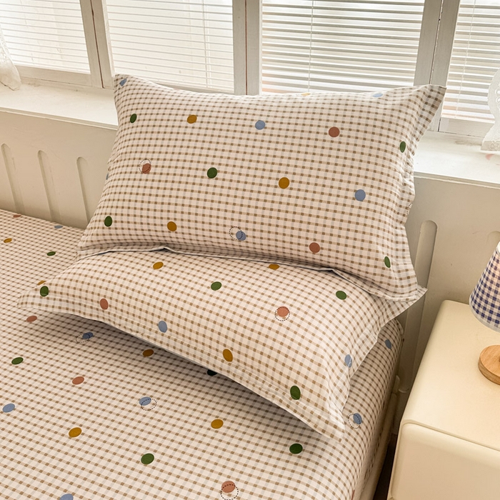 91家纺网 家纺一手货源 找家纺 绵庭家纺 2025新款全棉印花单枕套系列 原点