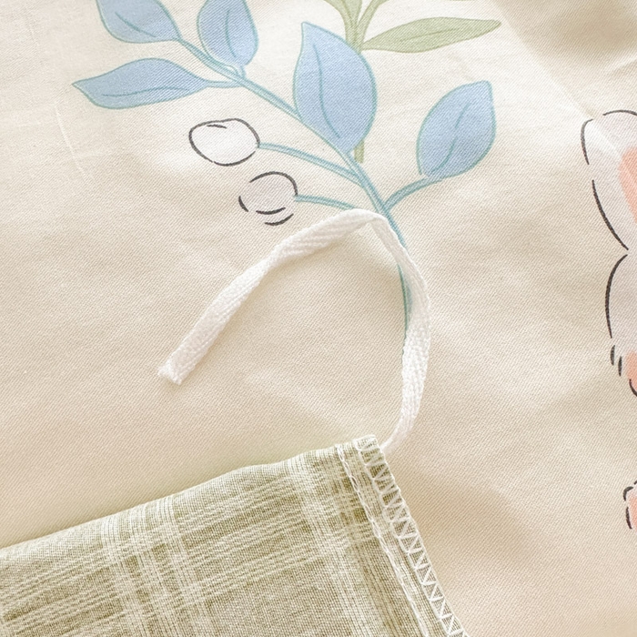 91家纺网 家纺一手货源 找家纺 绵庭家纺 2025新款全棉印花单被套系列 花语情怀