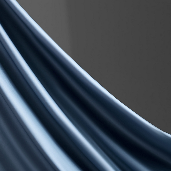 91家纺网 家纺一手货源 找家纺 轩和家居 2024新款A类70支长绒棉床笠 珐琅蓝