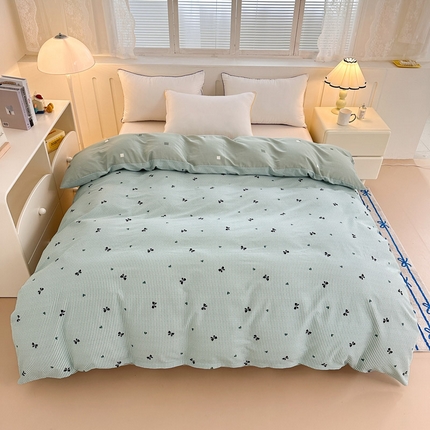 91家纺网 家纺一手货源 找家纺 （总）绵庭家纺 2025新款全棉印花单被套系列