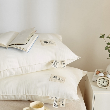 91家纺网 家纺一手货源 找家纺 （总）昕科 2025新款A类生态原棉分区枕头枕芯