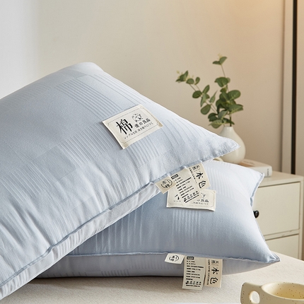 91家纺网 家纺一手货源 找家纺 （总）昕科 2025新款A类生态原棉分区枕头枕芯