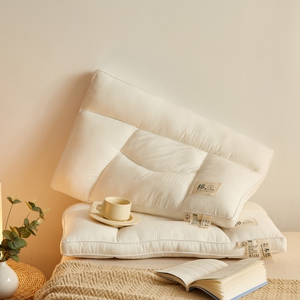 91家纺网 家纺一手货源 找家纺 （总）昕科 2025新款A类生态原棉分区枕头枕芯