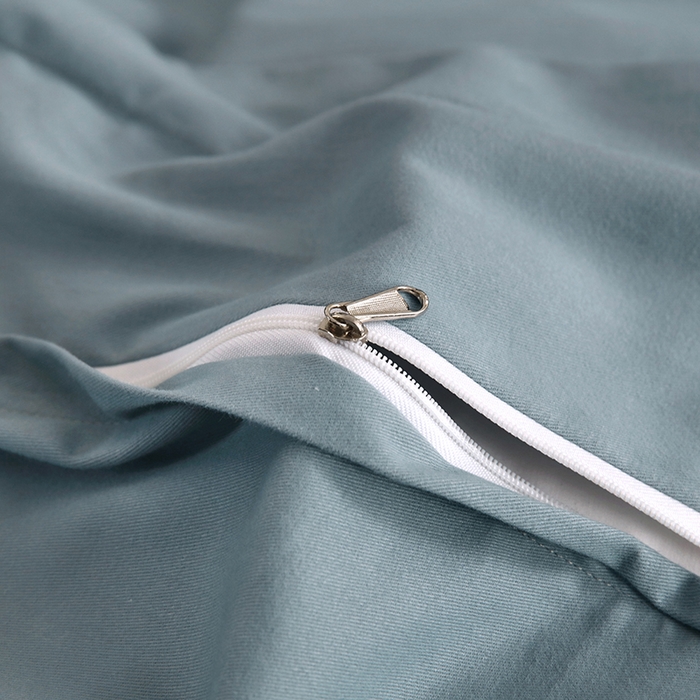 91家纺网 家纺一手货源 找家纺 金纱玉纺家纺 2024新款素色加厚公艺绣花四件套 叶香风暖-兰