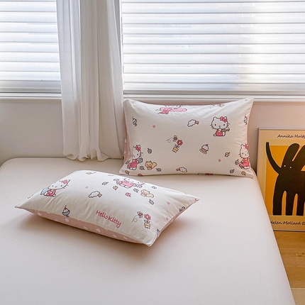 91家纺网 家纺一手货源 找家纺 （总）爱丽丝 2024新款正版授权三丽鸥全棉单品枕套系列