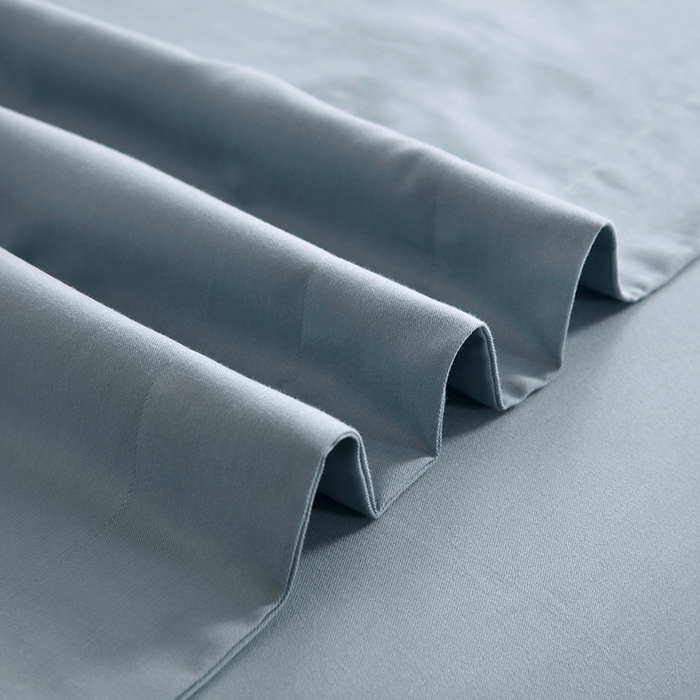 91家纺网 家纺一手货源 找家纺 金纱玉纺家纺 2024新款素色加厚公艺绣花四件套 叶香风暖-兰