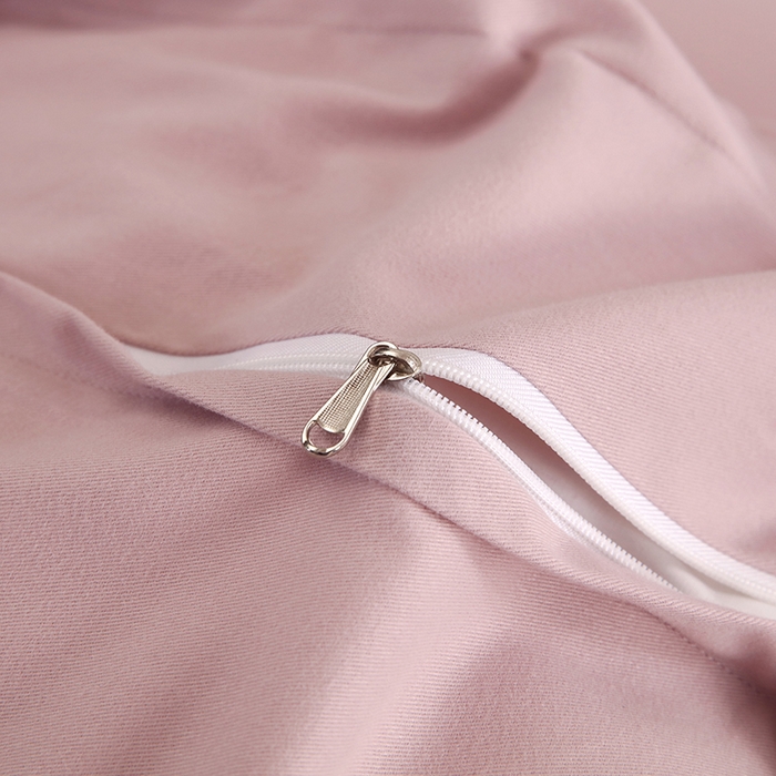 91家纺网 家纺一手货源 找家纺 金纱玉纺家纺 2024新款素色加厚公艺绣花四件套 叶香风暖-浅紫