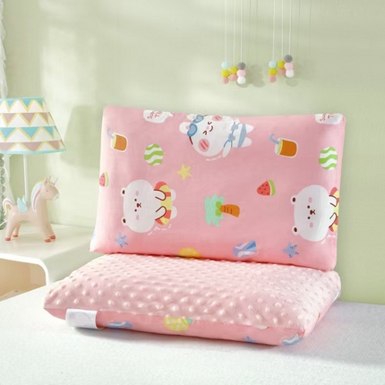 91家纺网 家纺一手货源 找家纺 （总）冬巢 2024新款AB版全棉豆豆绒枕头枕芯