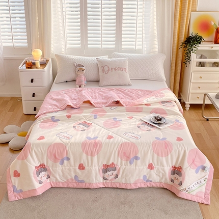 91家纺网 家纺一手货源 找家纺 （总）眠优居 2024全棉棉花夏被空调被 夏凉被 纯棉棉花被