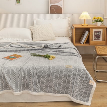 91家纺网 家纺一手货源 找家纺 （总）佰丝居 2023新款250克亲肤舒适3D雪花绒毛毯毯子