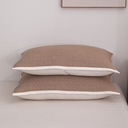 91家纺网 家纺一手货源 找家纺 （总）佰丝居 2023新款全棉四层纱布枕巾系列