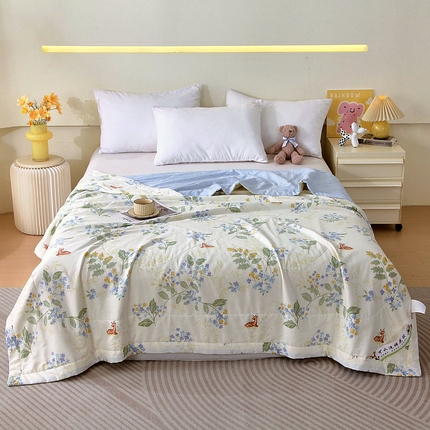 91家纺网 家纺一手货源 找家纺 （总）眠优居 2024全棉棉花夏被空调被 夏凉被 纯棉棉花被