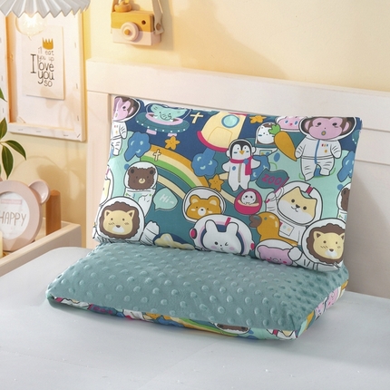 91家纺网 家纺一手货源 找家纺 （总）冬巢 2024新款AB版全棉豆豆绒枕头枕芯