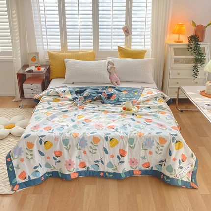 91家纺网 家纺一手货源 找家纺 （总）眠优居 2024全棉棉花夏被空调被 夏凉被 纯棉棉花被