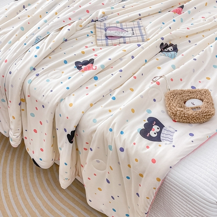 91家纺网 家纺一手货源 找家纺 （总）眠优居 2024新品A类针织棉大豆纤维夏被被芯空调被春秋冬被四季被