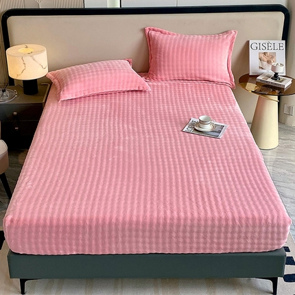 91家纺网 家纺一手货源 找家纺 （总）雨彤家纺 2024新款泡泡牛奶绒床笠