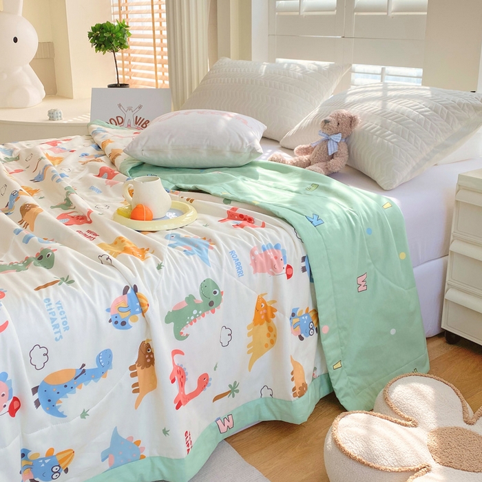 91家纺网 家纺一手货源 找家纺 （总）眠优居 2024全棉棉花夏被空调被 夏凉被 纯棉棉花被