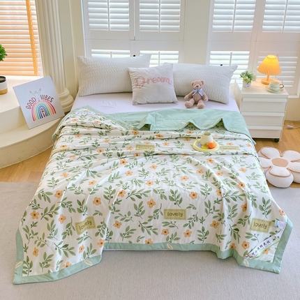 91家纺网 家纺一手货源 找家纺 （总）眠优居 2024全棉棉花夏被空调被 夏凉被 纯棉棉花被