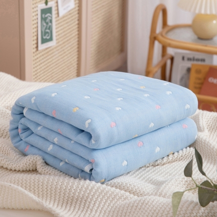 91家纺网 家纺一手货源 找家纺 （总）佰丝居 2023新款全棉A类六层纱布毛巾被系列2