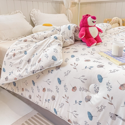 91家纺网 家纺一手货源 找家纺 （总）眠优居 2024新品A类针织棉大豆纤维夏被被芯空调被春秋冬被四季被