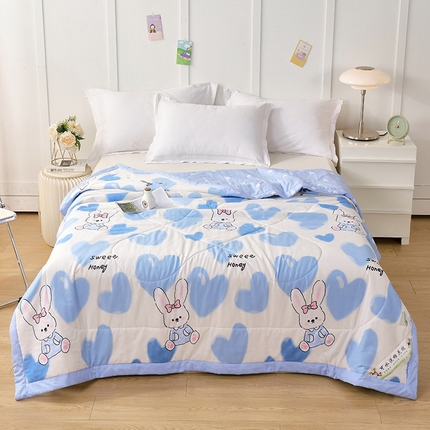 91家纺网 家纺一手货源 找家纺 （总）眠优居 2024全棉棉花夏被空调被 夏凉被 纯棉棉花被