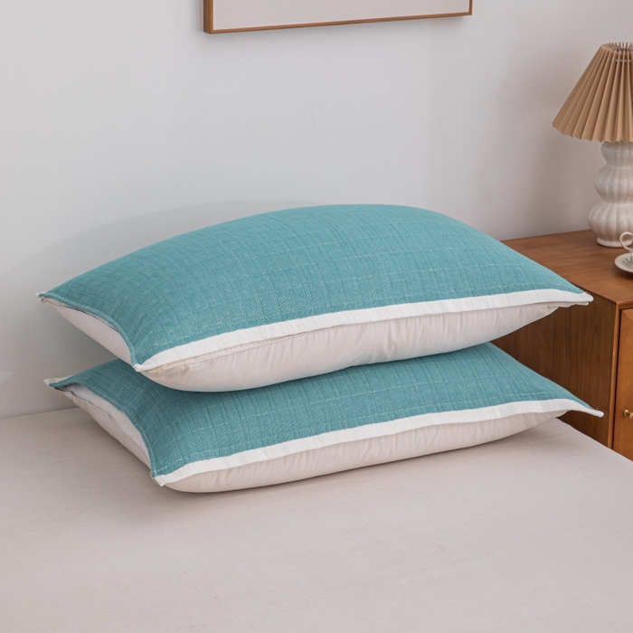 91家纺网 家纺一手货源 找家纺 （总）佰丝居 2023新款全棉四层纱布枕巾系列