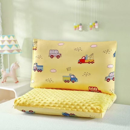 91家纺网 家纺一手货源 找家纺 （总）冬巢 2024新款AB版全棉豆豆绒枕头枕芯