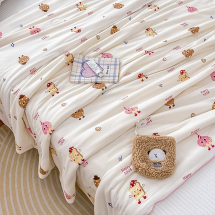 91家纺网 家纺一手货源 找家纺 （总）眠优居 2024新品A类针织棉大豆纤维夏被被芯空调被春秋冬被四季被