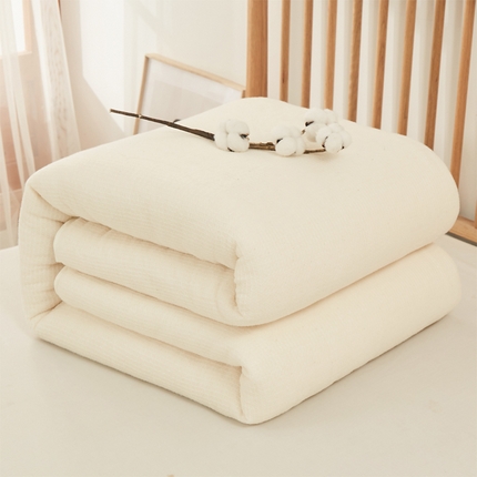 91家纺网 家纺一手货源 找家纺 （总）佰丝居 2024新款全棉A类三层纱布盖毯
