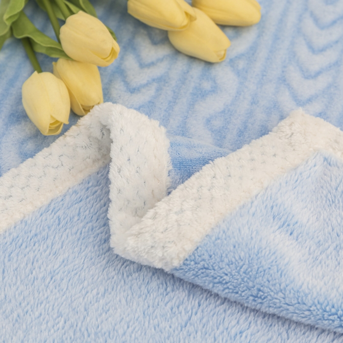 91家纺网 家纺一手货源 找家纺 （总）佰丝居 2023新款250克亲肤舒适3D雪花绒毛毯毯子