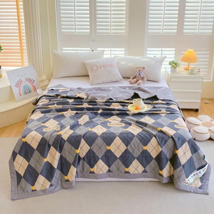 91家纺网 家纺一手货源 找家纺 （总）眠优居 2024全棉棉花夏被空调被 夏凉被 纯棉棉花被