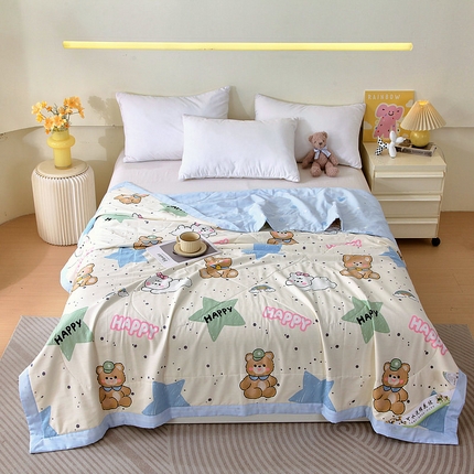 91家纺网 家纺一手货源 找家纺 （总）眠优居 2024全棉棉花夏被空调被 夏凉被 纯棉棉花被