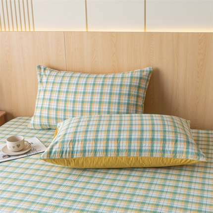 91家纺网 家纺一手货源 找家纺 （总）蓝巢家纺 2024新款A类+全棉水洗棉单品枕套